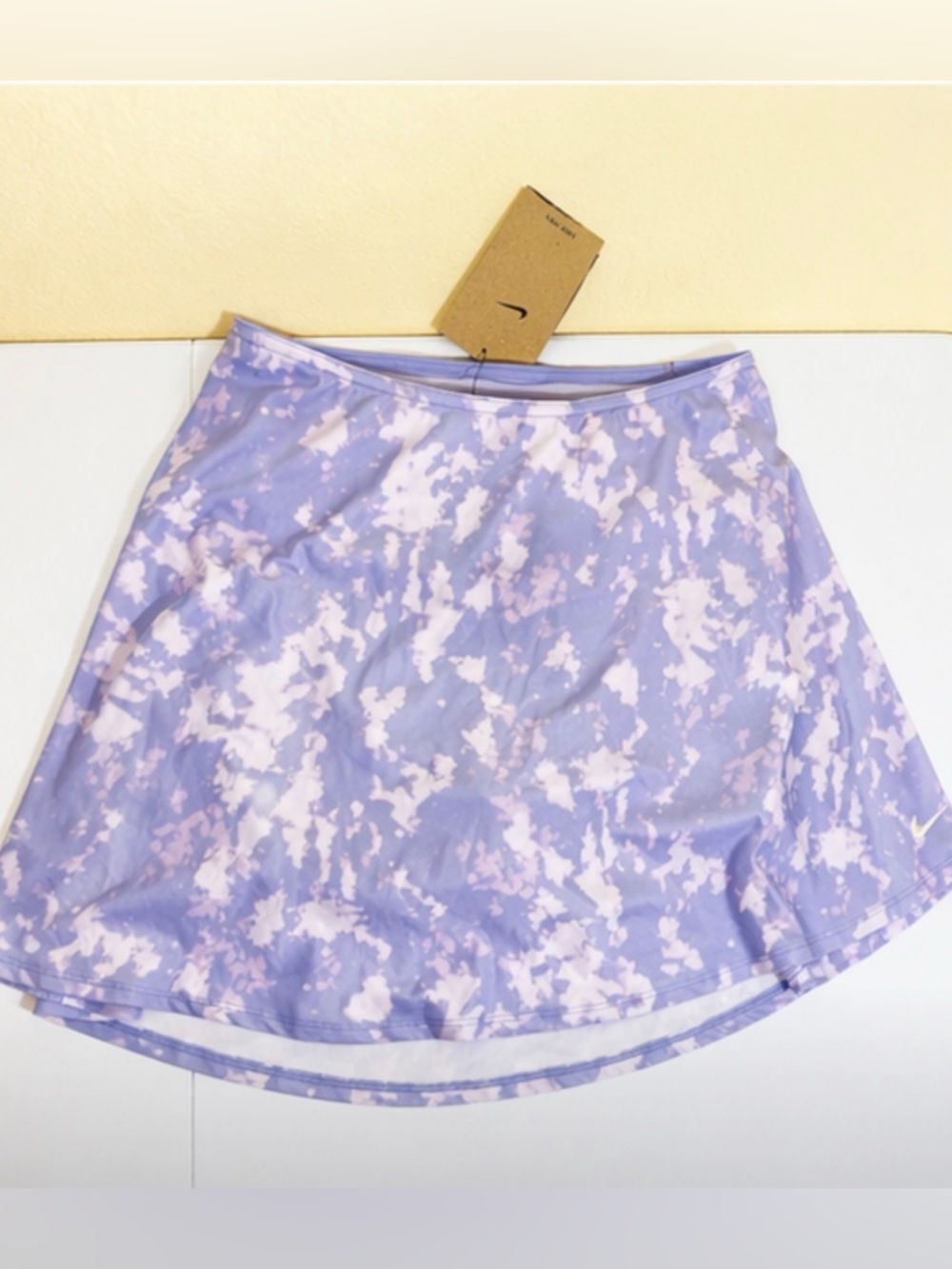 Nike Lavender & Cream Tie-Dye Skater Skirt - Picture 9 of 9